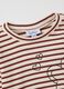 Striped stretch cotton baby bear T-shirt_2