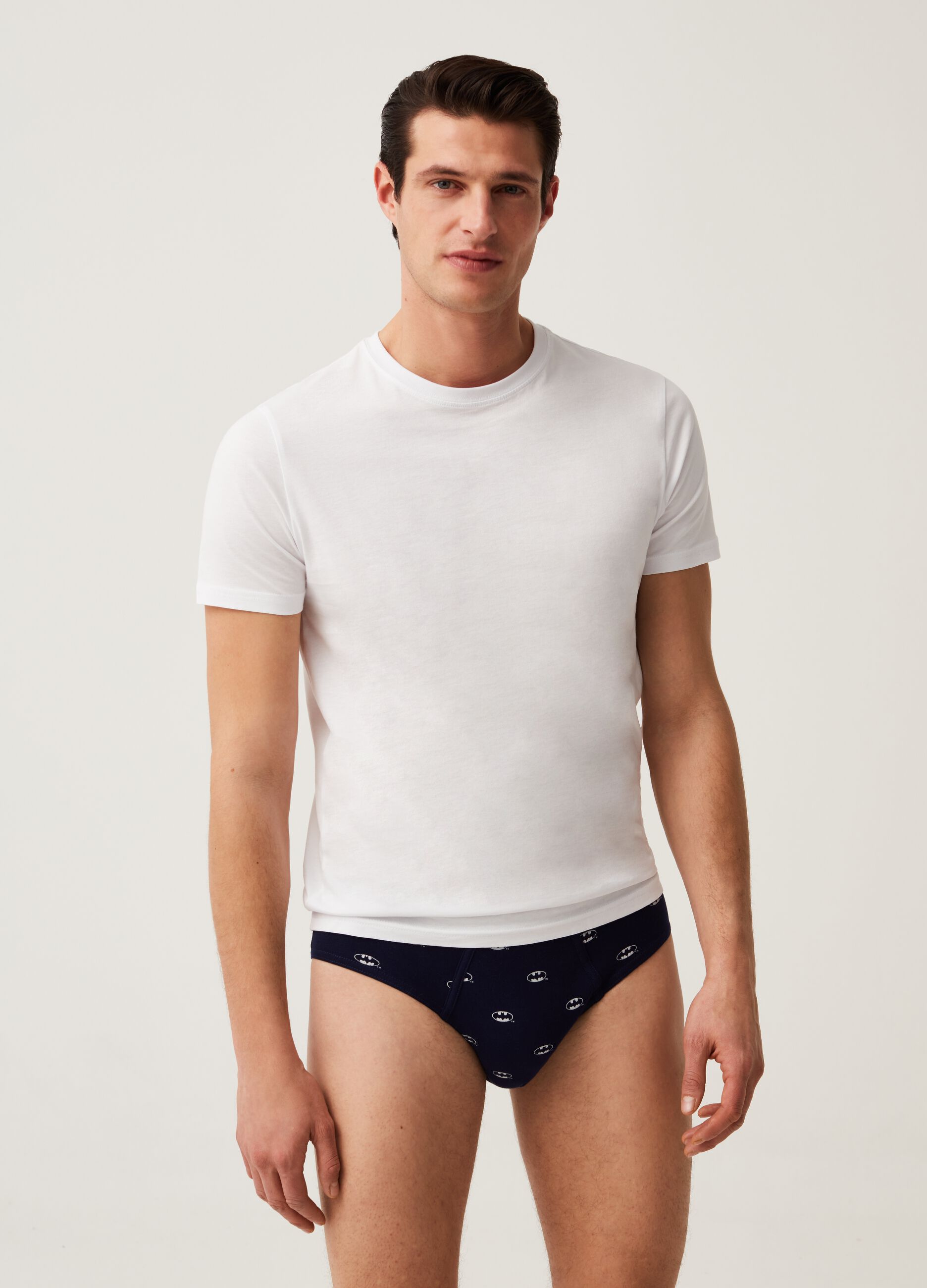 Slip con stampa Batman all-over_0