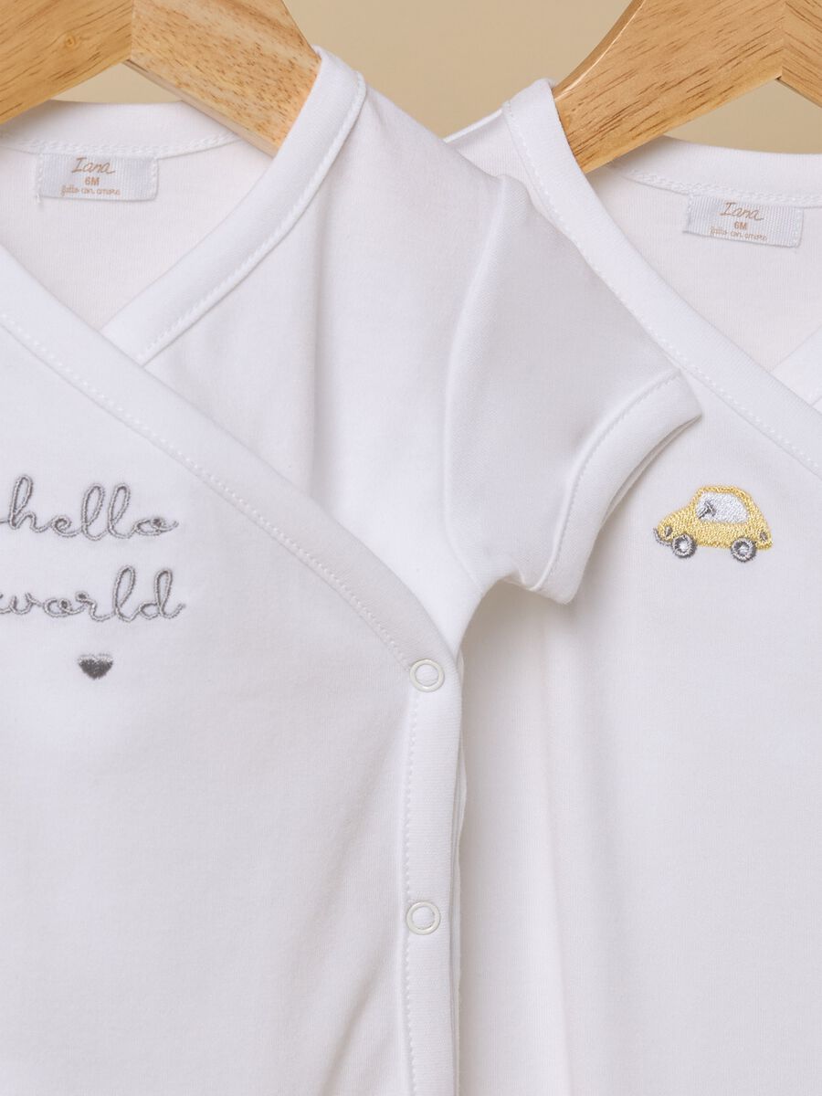 Two-pack bodysuits in cotton_1