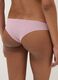 Slip a brasiliana in cotone elasticizzato rosa regular fit_2