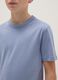 Boys' light blue crew neck T-shirt in pure cotton over fit_2