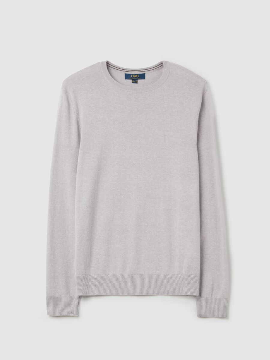 Round neck pullover_4