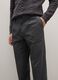 Pantaloni grigio scuro in misto cotone e viscosa slim fit_3