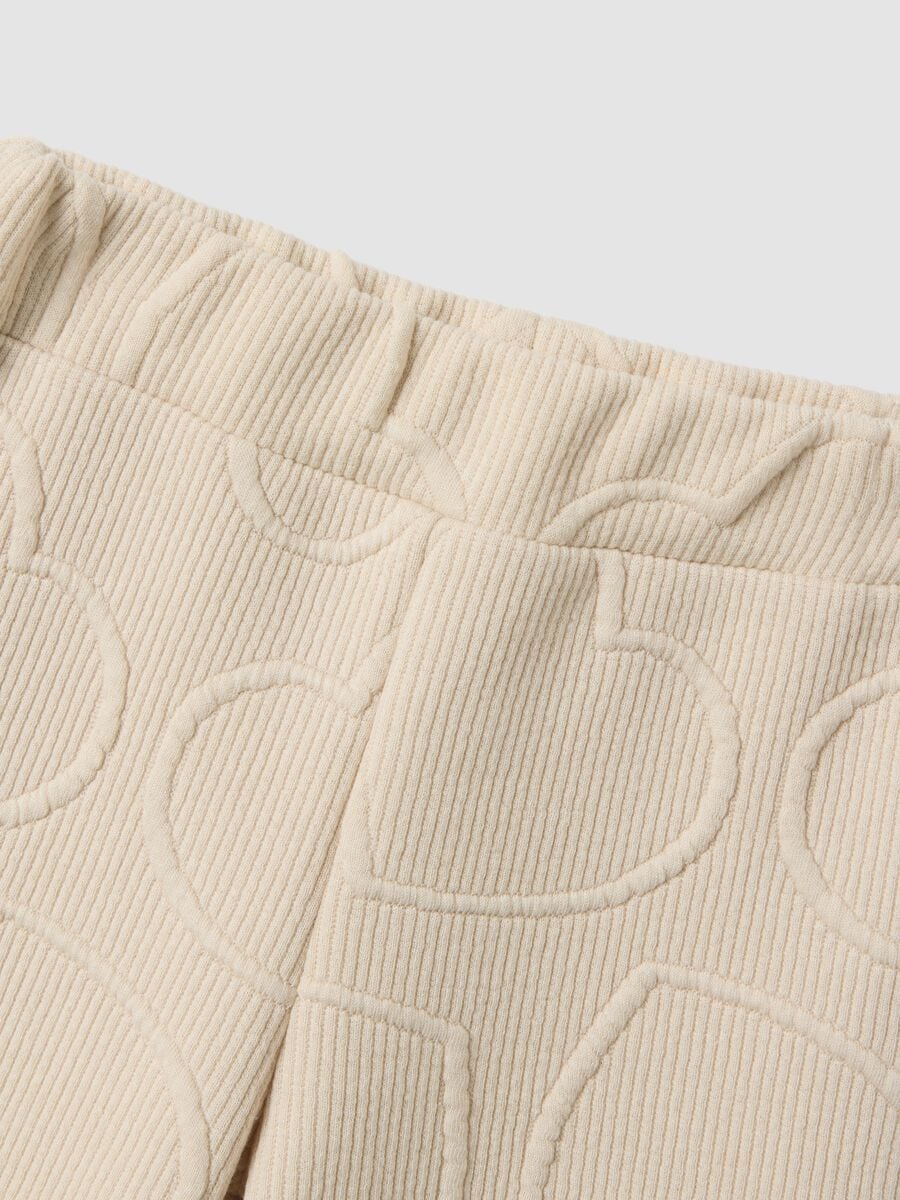 Completo beige girocollo in viscosa elasticizzata over fit_2