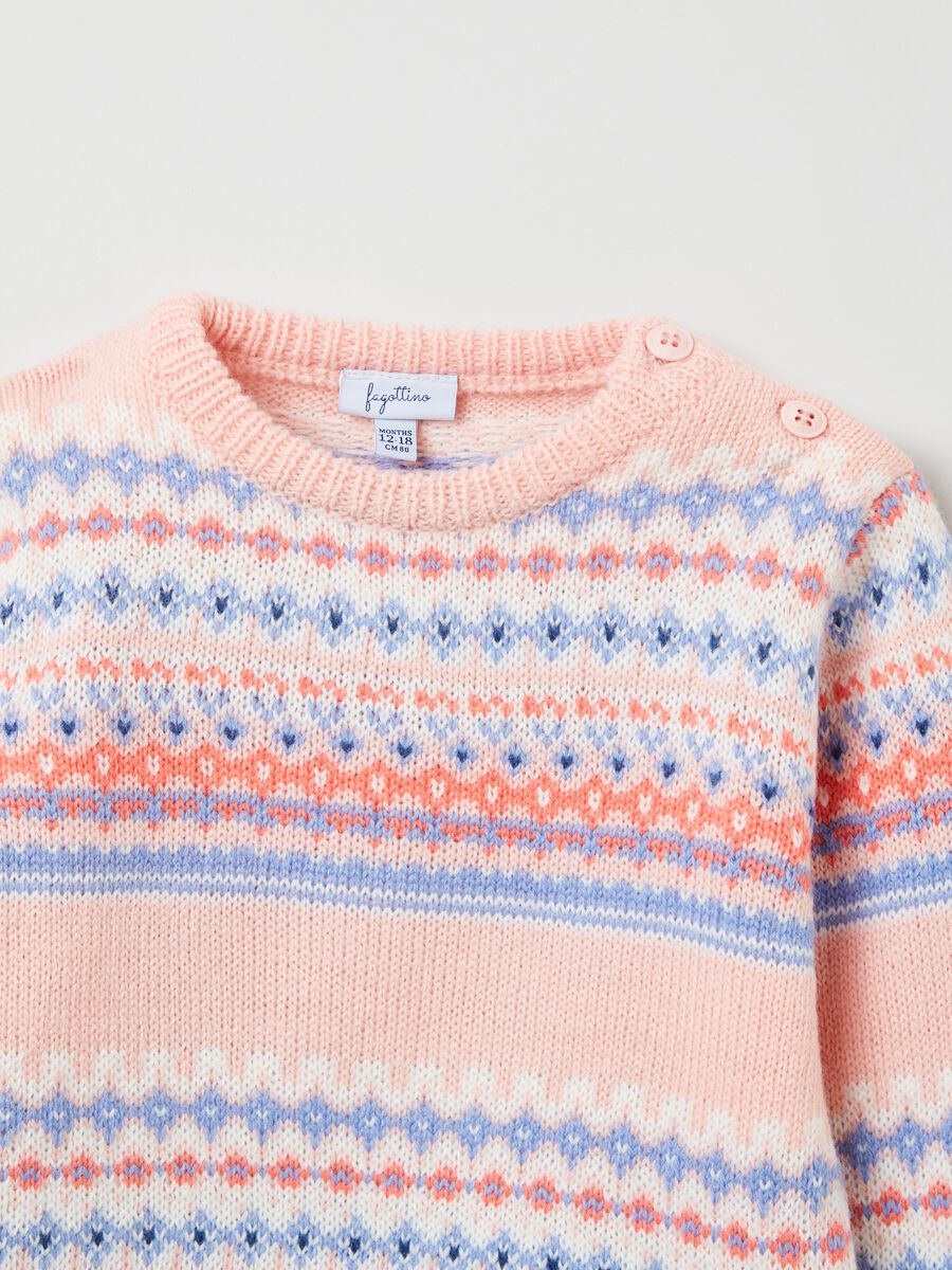 Pullover con disegno geometrico_2