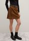 Genuine Suede Mini Skirt_1