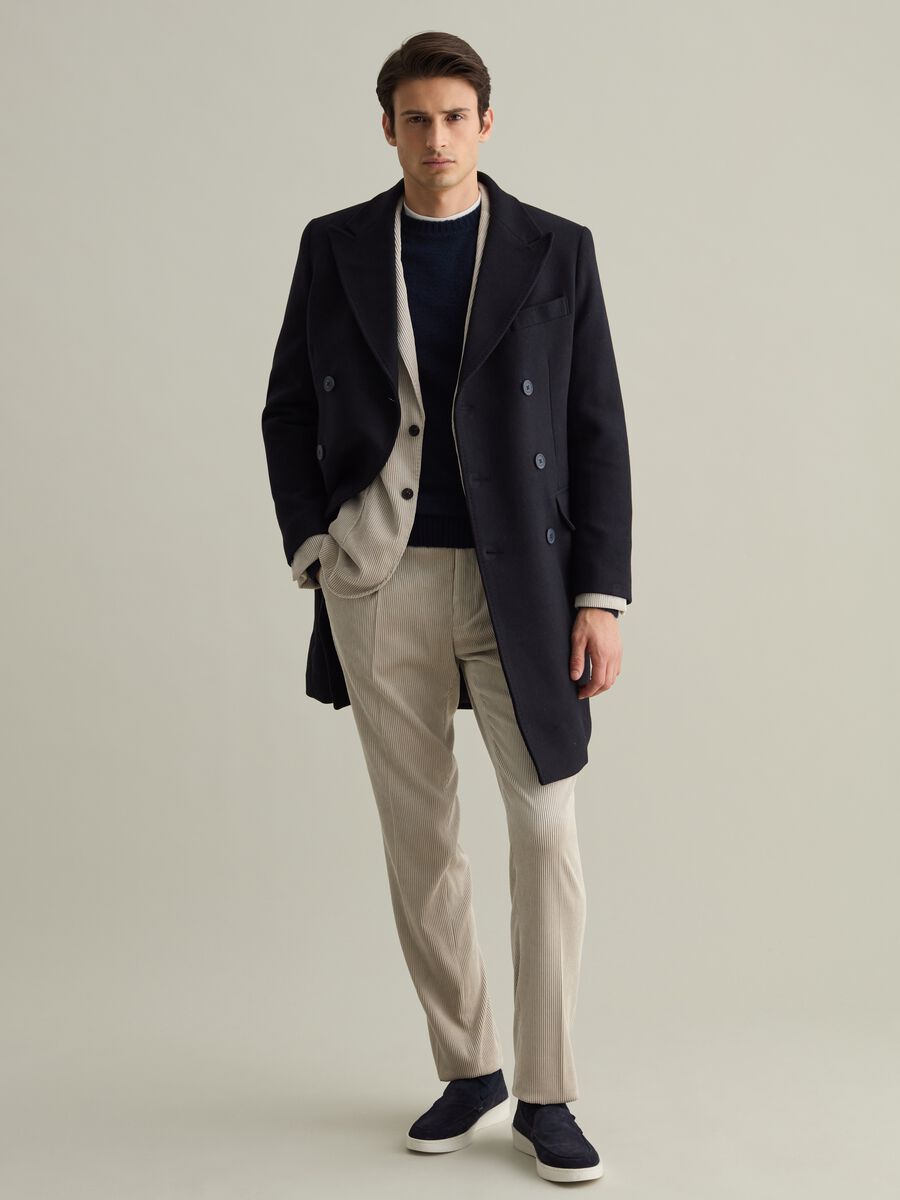 Cappotto lungo doppiopetto Contemporary_1