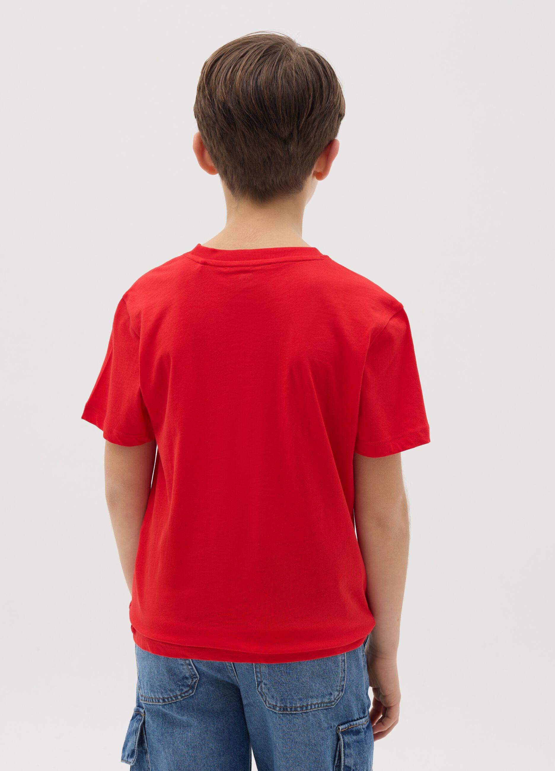 T-shirt in cotton with "Sportswear University” print