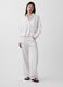 Wide-leg linen-cotton blend trousers_0