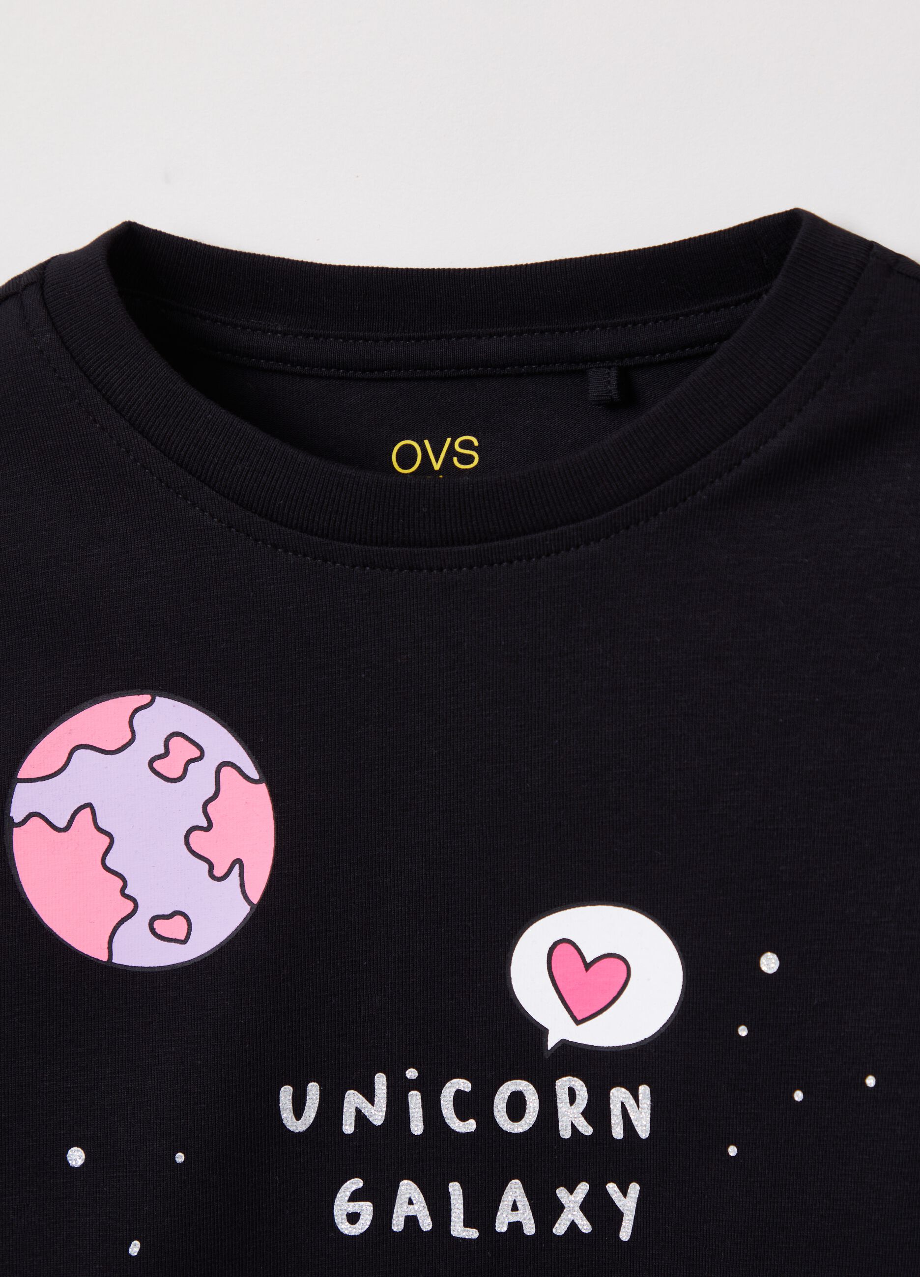 T-shirt a maniche lunghe con stampa_2