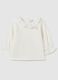 White pure cotton baby top regular fit_0