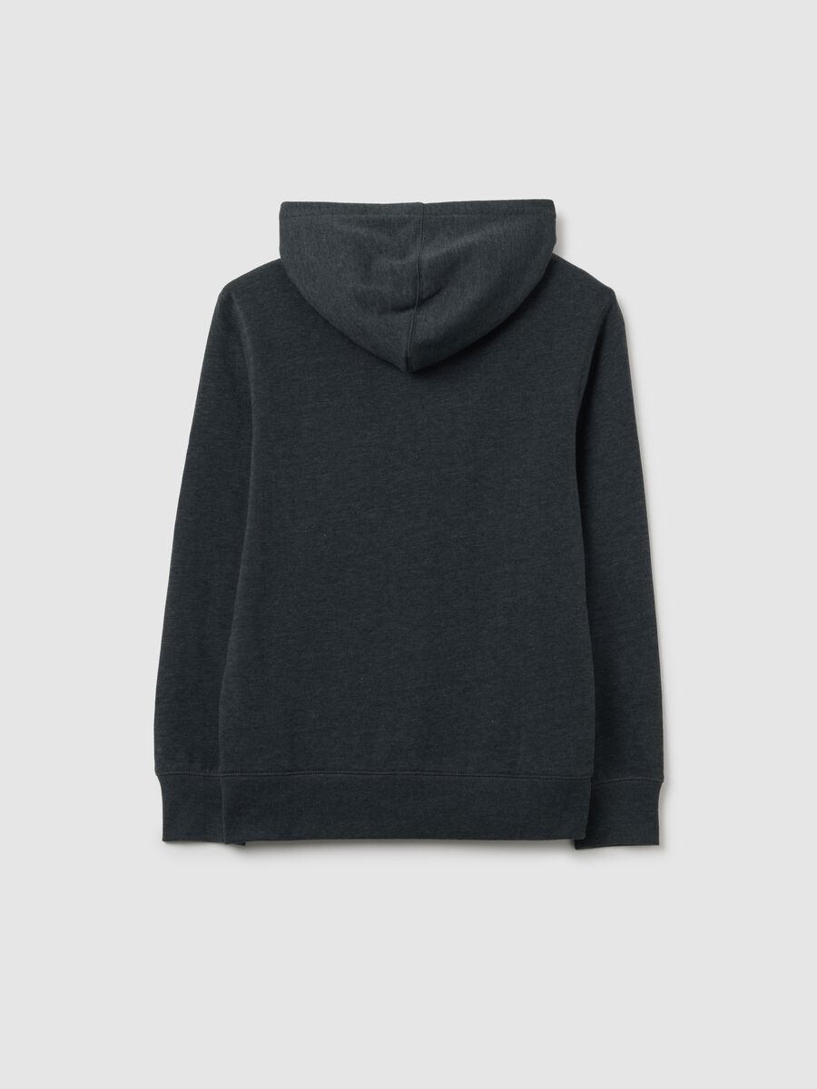 Full-zip plush hoodie with embroidered logo_2