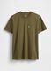 Green Cotton Short Sleeve T-shirt_3