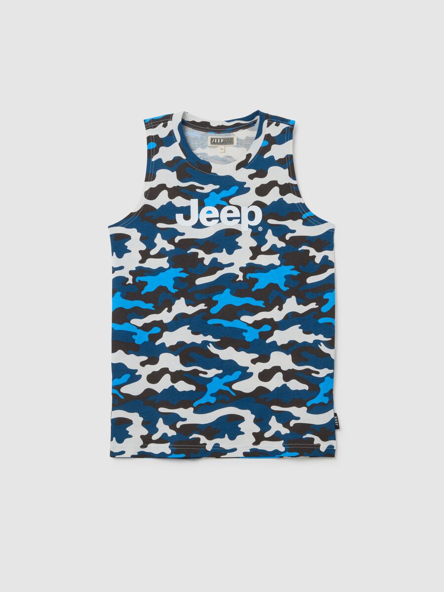 Multicoloured pure cotton children's vest_3