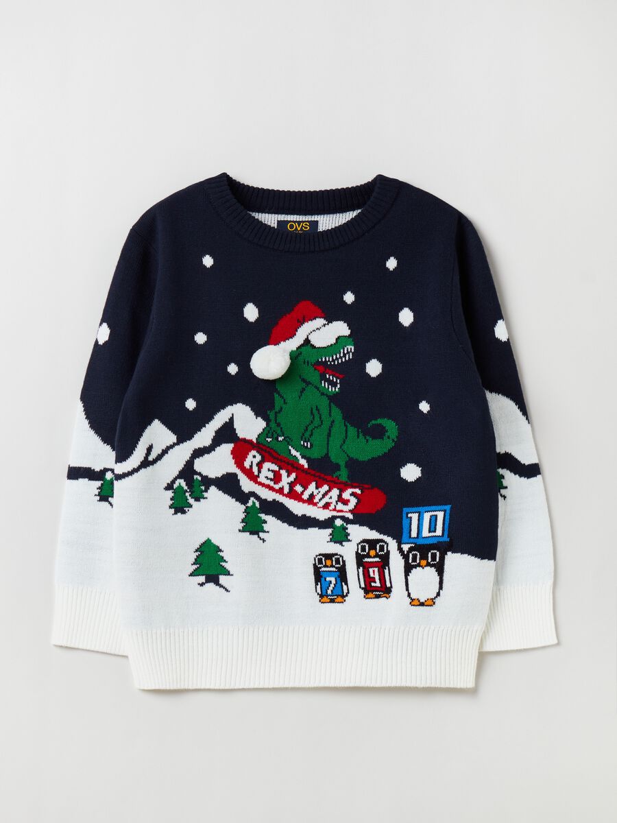 Christmas Jumper con disegno jacquard_0