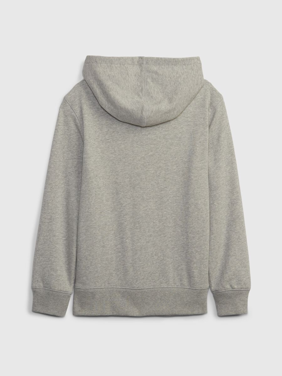Full-zip hoodie with embroidered logo_1
