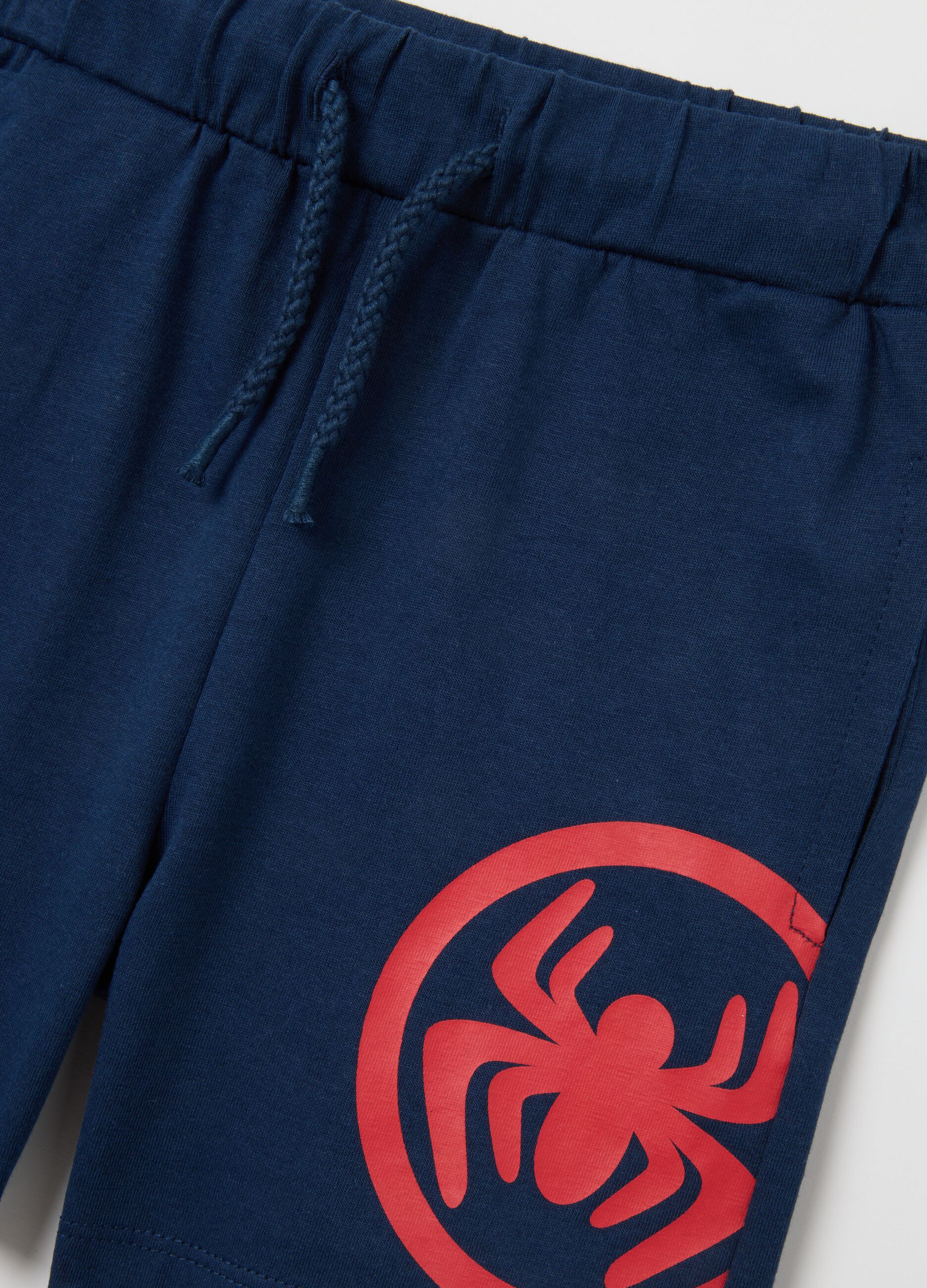 Set of newborn multicolor cotton t-shirts featuring Spider-Man