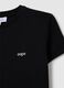Women's black pure cotton T-shirt_5