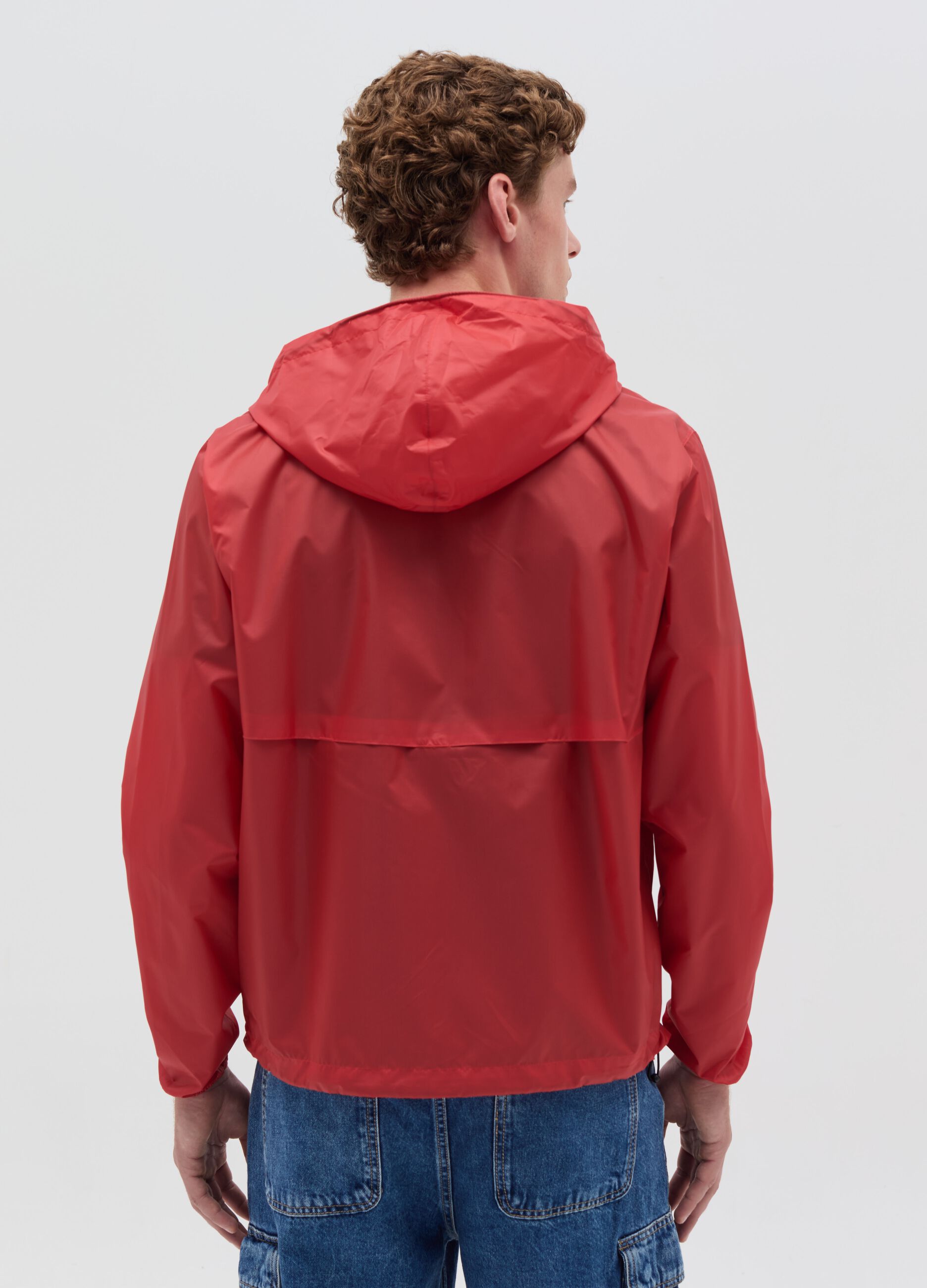 Giacca Essential impermeabile full-zip
