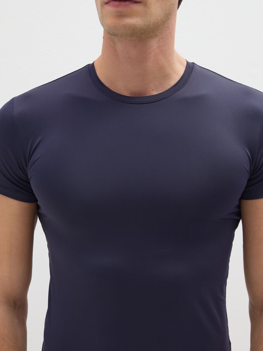 Blue Microfiber T-Shirt Twin Pack_1