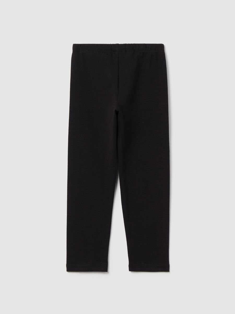 Stretch cotton leggings_1