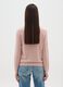 Pink Crew Neck Sweater Regular Fit_2