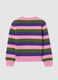 Girls' multicolour pure cotton regular fit pullover_4