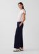 Cotton-blend palazzo trousers_3
