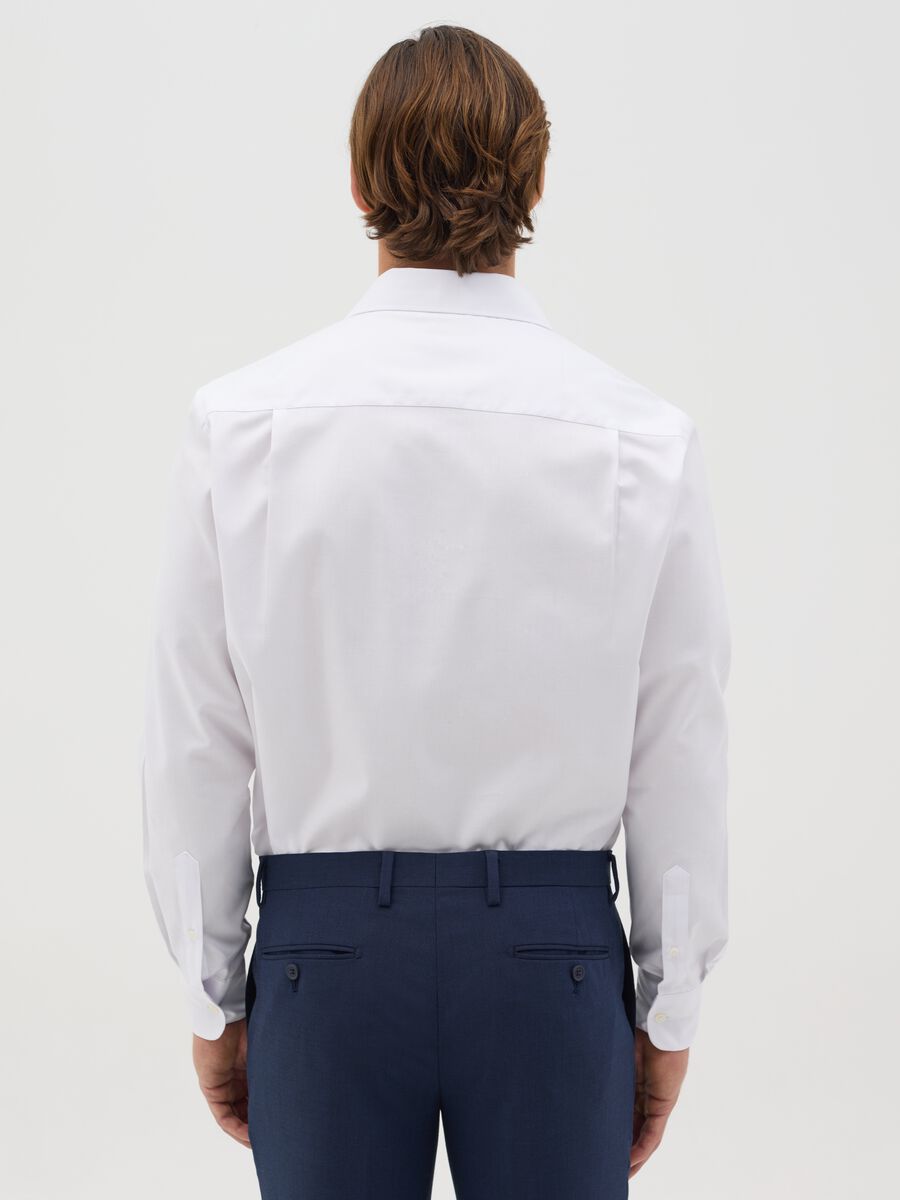 Easy-iron shirt in cotton_1
