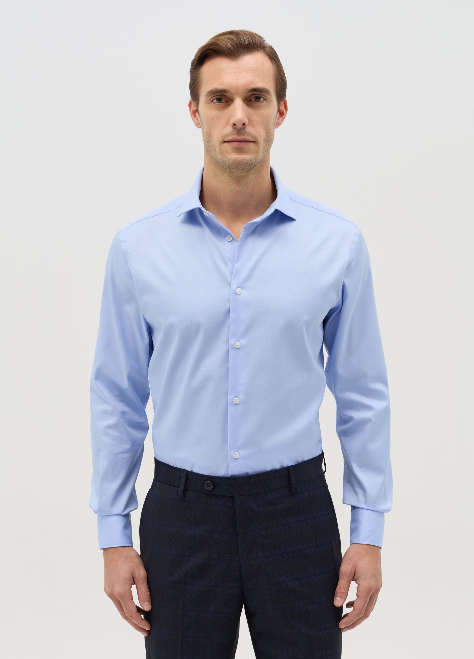 Camicia regular fit no stiro