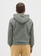 Boy's green pure cotton regular fit sweatshirt with logo_1