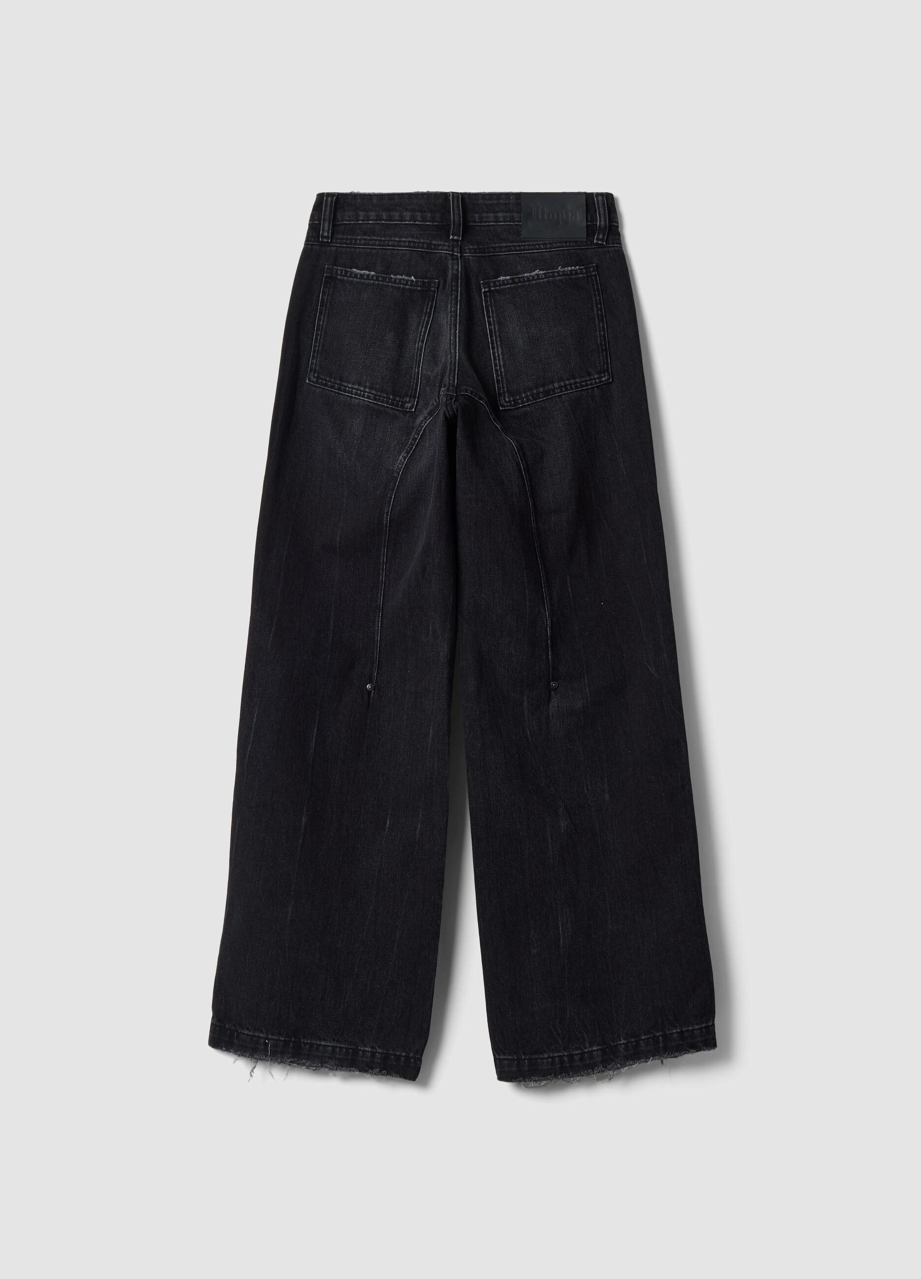Barrel Denim Black