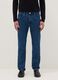 Blue Cotton Blend Slim Fit Jeans_1