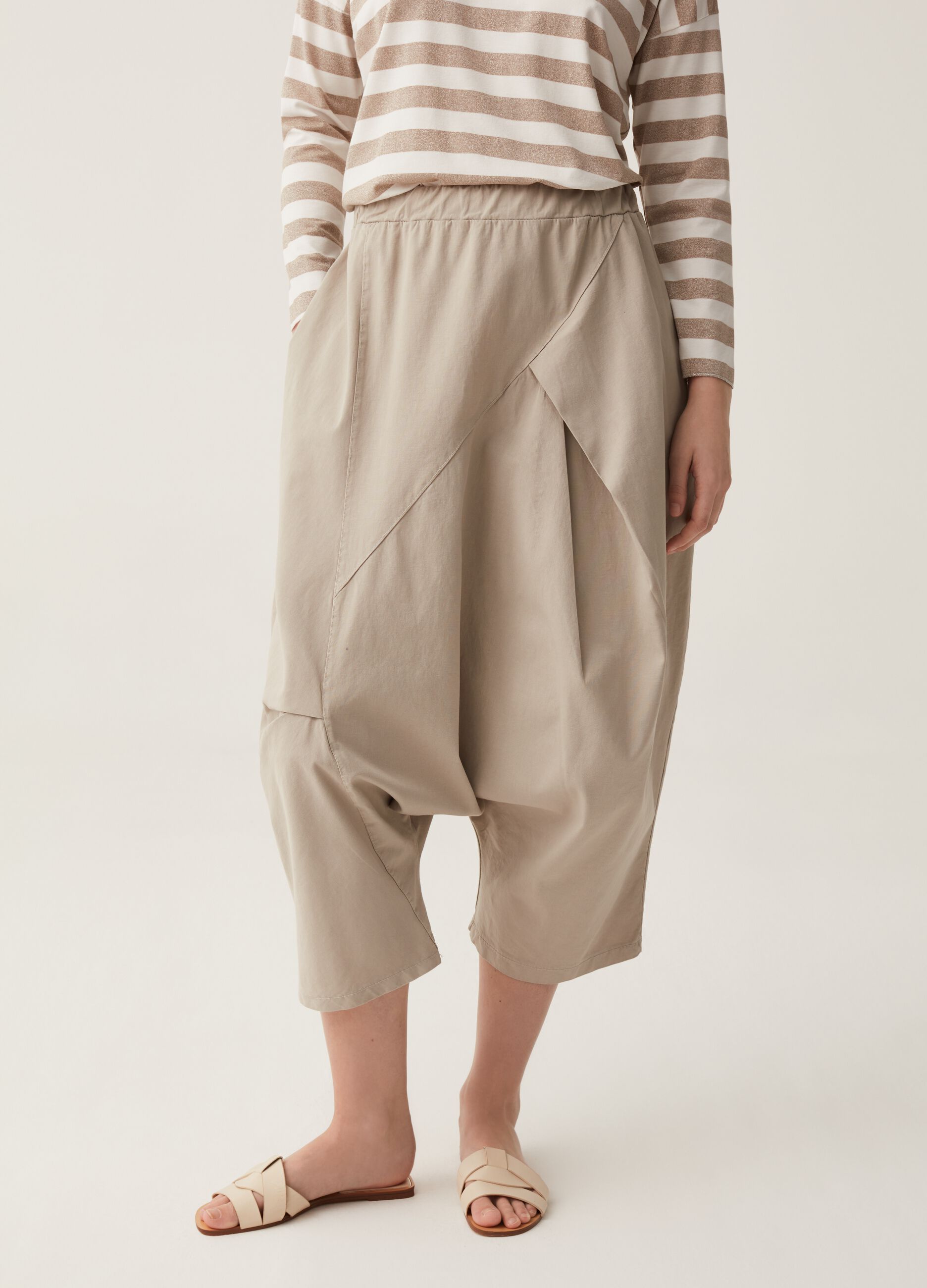 Pantalone destrutturato Hybrid_1