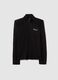 Half-Zip Light Sweater Black_0