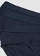 Set of blue pure cotton regular fit briefs tripack_5