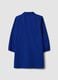Blue boys&rsquo; school apron with zip and Mario Kart embroidery_1