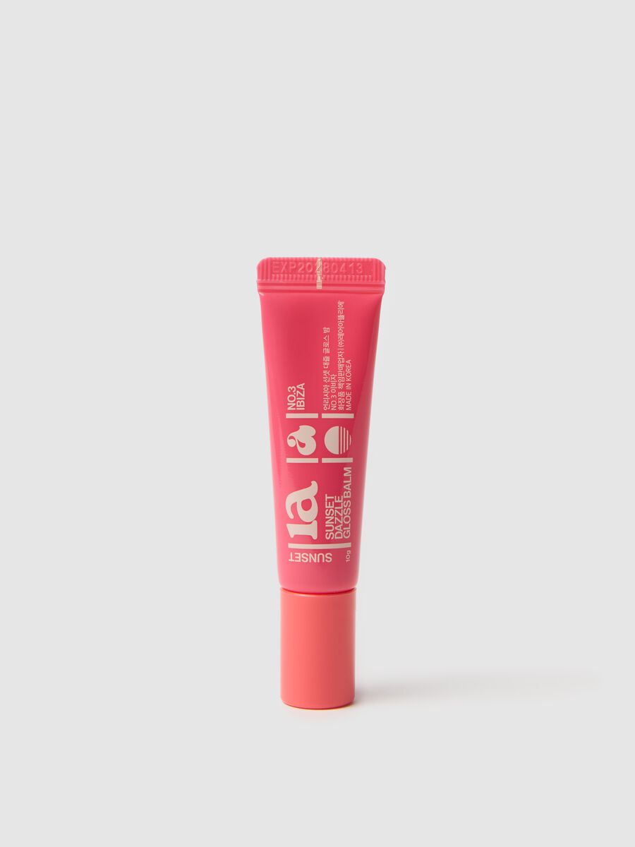 Sunset Dazzle Gloss Balm No.3 Ibiza balsamo labbra - make-up coreano_1