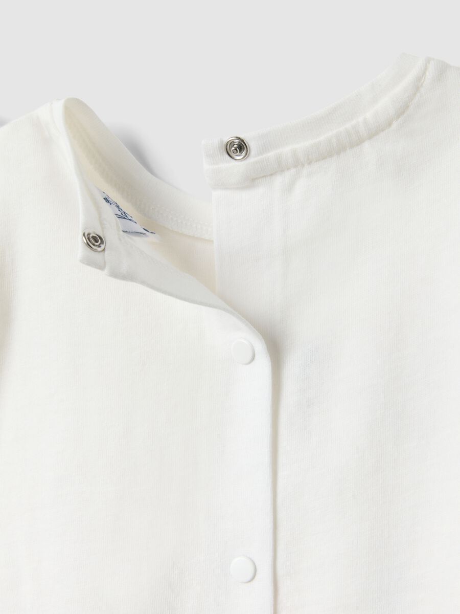 Pink organic cotton set with top and bloomers_3