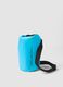 Blue waterproof bag with adjustable shoulder strap_2