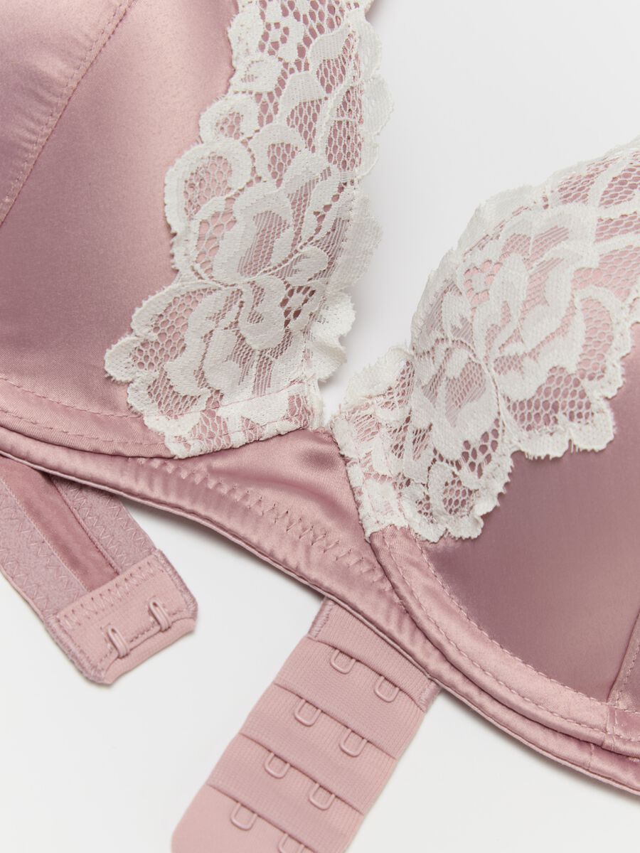 Reggiseno Push-Up Barbara in satin con pizzo_5