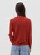 Long-sleeved top with mock neck_3