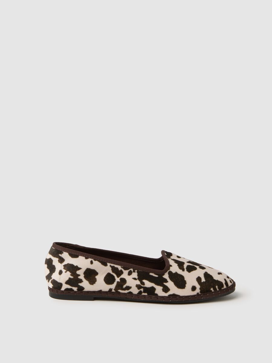Friulian shoes with animal print_0