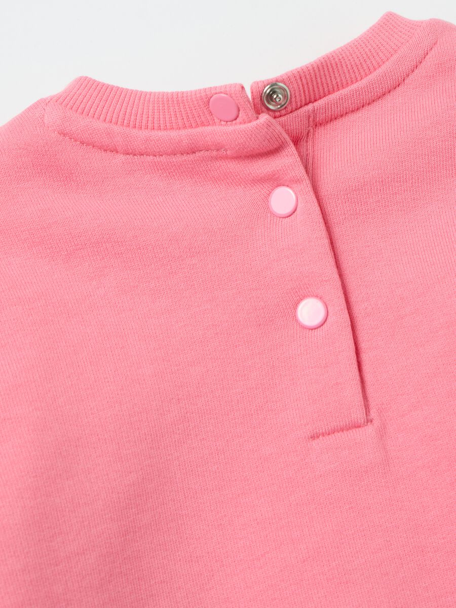French terry sweatshirt with frills_2