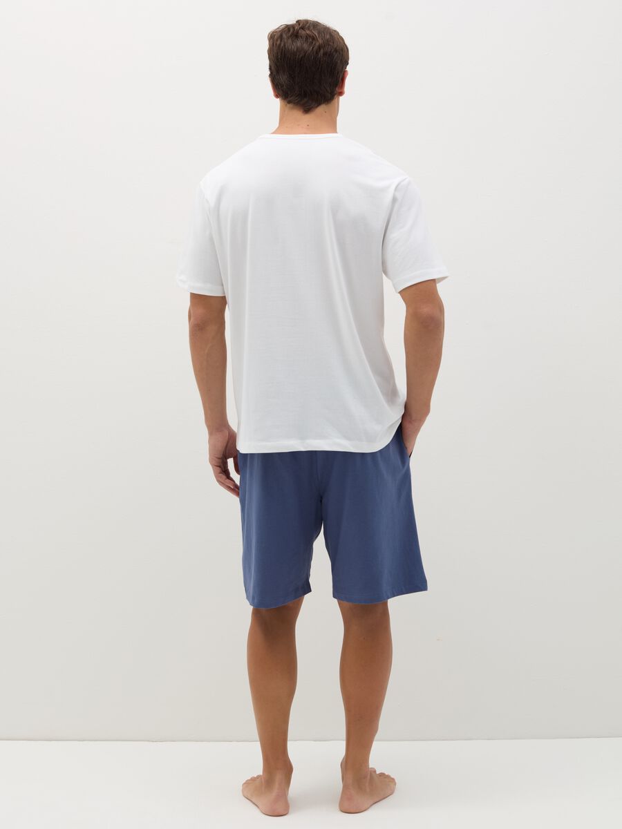 Short pyjamas with T-shirt with pocket_2