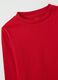 Children's Pure Cotton Red T-shirt Regular Fit_2