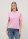 Pink pure cotton regular-fit T-shirt_3
