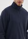 Blue Fleece Half-Zip Sweater_3