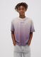 Pure cotton oversized d&eacute;grad&eacute; T-shirt for boys_1