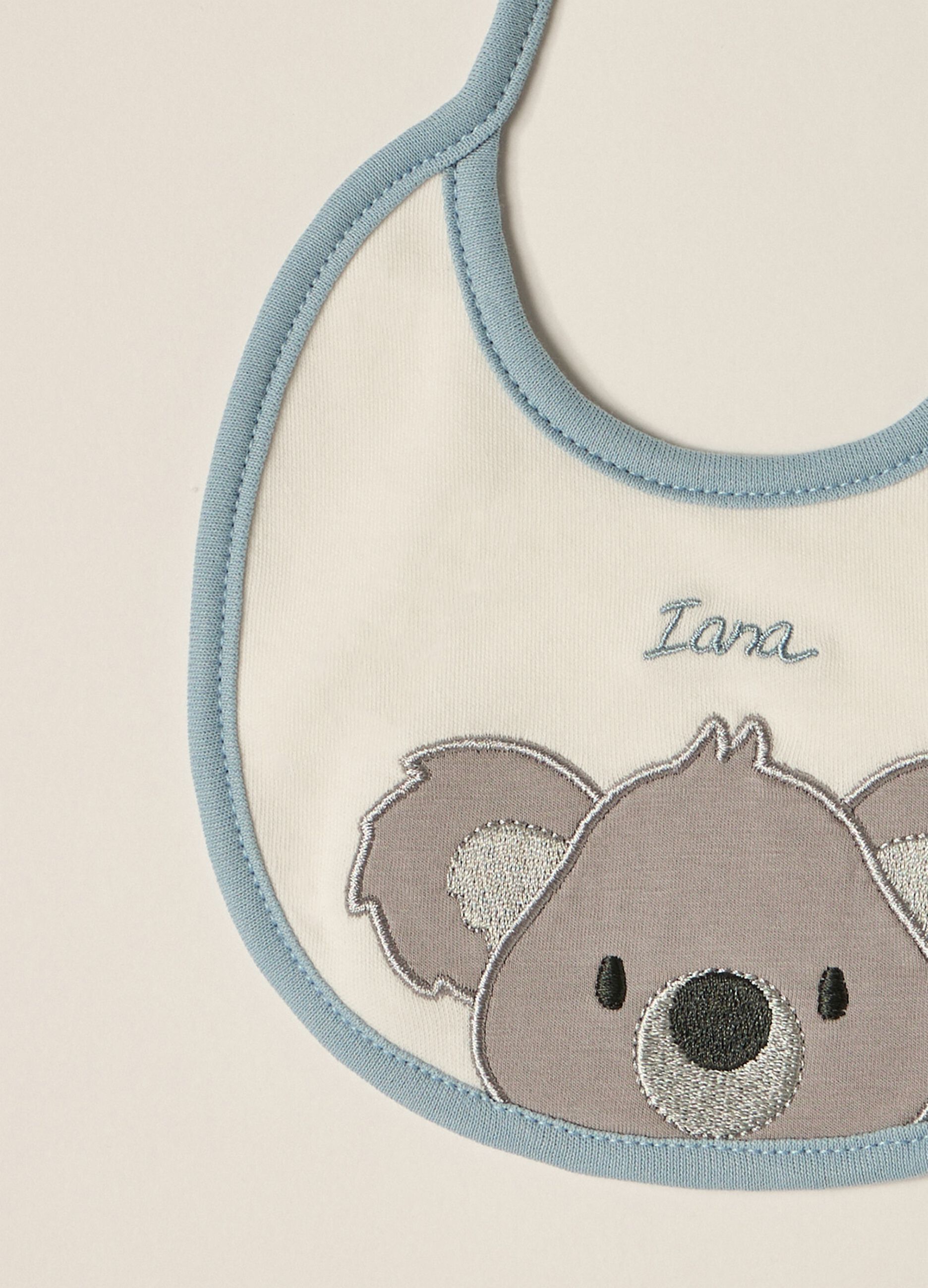 IANA Baby Bibs in Pure Cotton Interlock